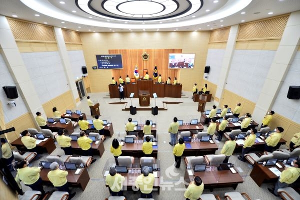 정의당, 오는 6월 지방선서 세종시의원 선거구 획정 의견 제출