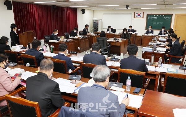 충북도의회, 충북교육청 등  6개 직속기관 대상 2022년도 행정사무감사